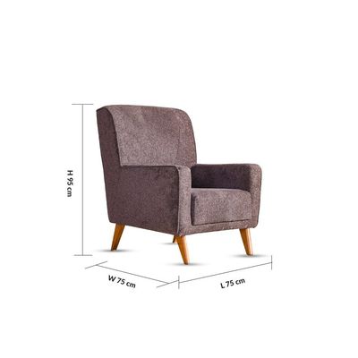 Kelbek 3+1+1 Seater Fabric Sofa