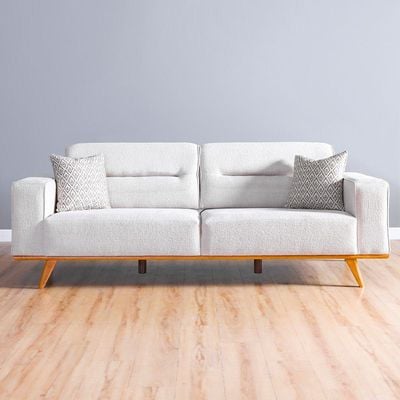 Kelbek 3-Seater Fabric Sofa