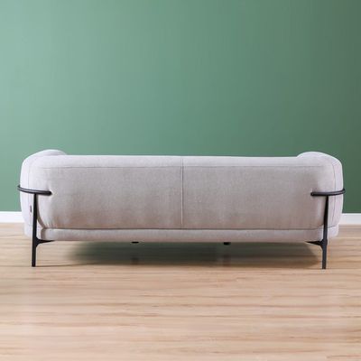 Boston 3+1+1 Seater Fabric Sofa-Grey