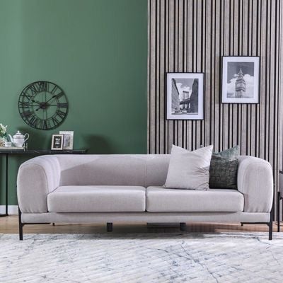 Boston 3-Seater Fabric Sofa