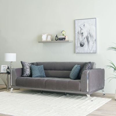 Seychelles 3-Seater Fabric Sofa