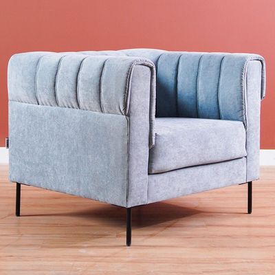 Saga 1-Seater Fabric Sofa