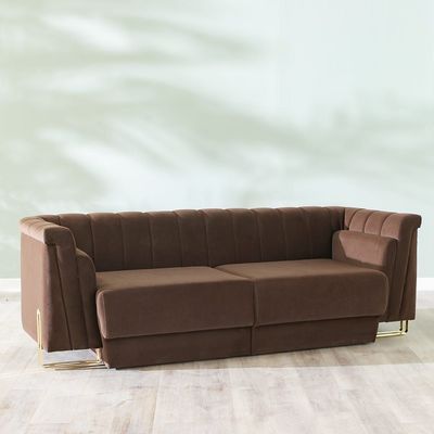 Oscar 3-Seater Fabric Sofa