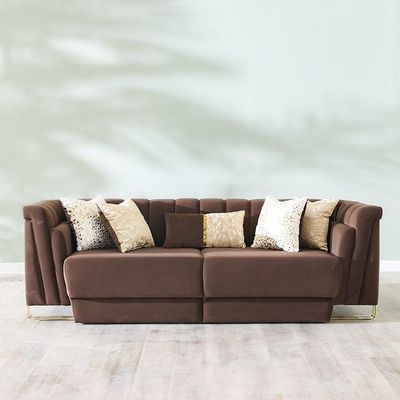 Oscar 3-Seater Fabric Sofa