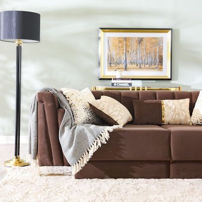 Oscar 3-Seater Fabric Sofa