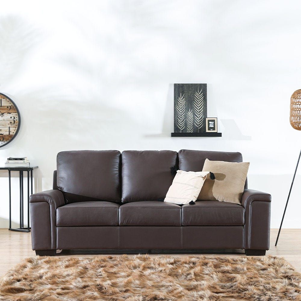 Buy a on sale leather sofa