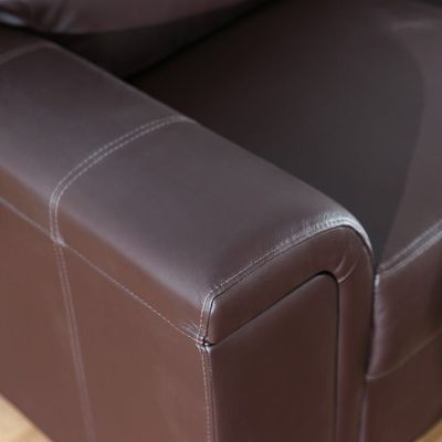 Vegas 1-Seater Half Leather Sofa