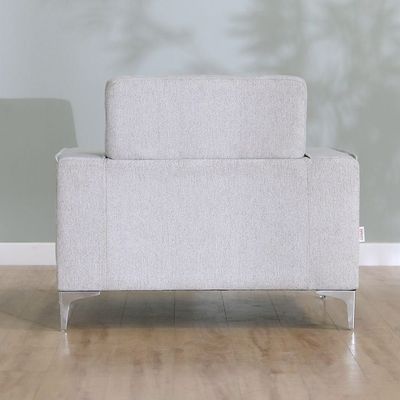 Cayley 1 Seater Fabric Sofa - Beige