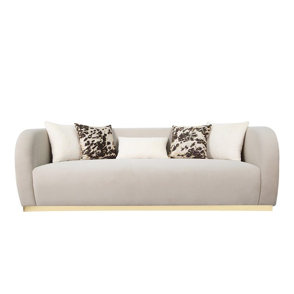 Buy Mottley 3 Seater Fabric Sofa - Beige Online | Danube Home UAE