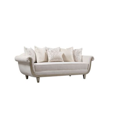 Bunbury 7-Seater Fabric Sofa Set - Beige - With 2-Year Warranty