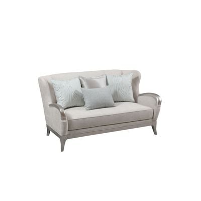 Busselton 7-Seater Fabric Sofa Set - Grey - With 2-Year Warranty