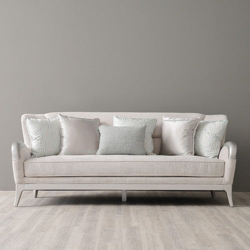 Busselton 3+2+1+1 Seater Fabric Sofa Set- Grey