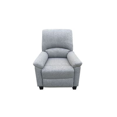 Charis 1-Seater Fabric Pushback Recliner - Grey