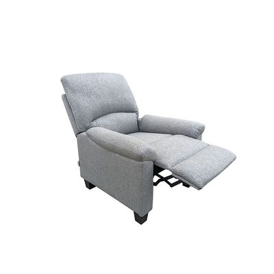 Charis 1-Seater Fabric Pushback Recliner - Grey