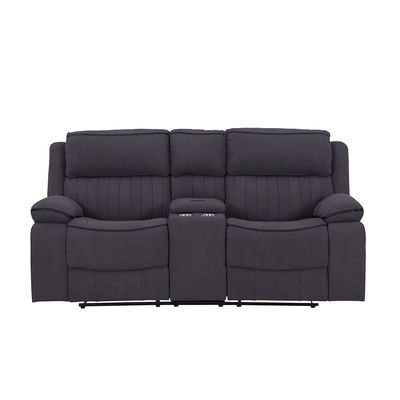 Illumi 2 Seater Motion Recliner - Smoke Grey