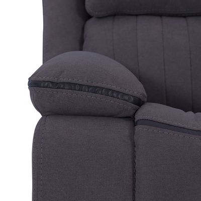 Illumi 3+2+1 Seater Motion Recliner Set - Smoke Grey