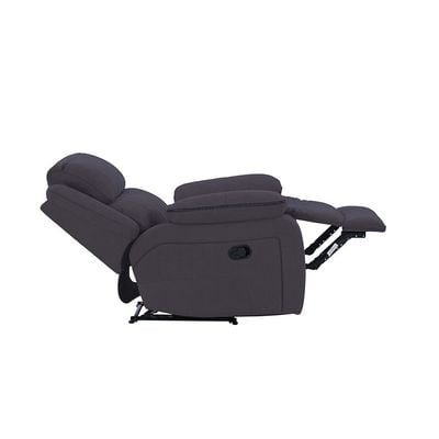 Illumi 3+2+1 Seater Motion Recliner Set - Smoke Grey