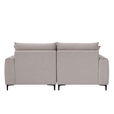 Palermo 2-Seater Fabric Sofa - Beige - With 2 Years Warranty