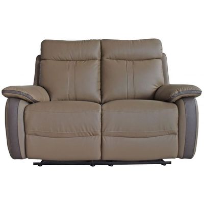 Arlington 3+2+1-Seater Faux Leather Manual Recliner – Tan – With 2-Year Warranty