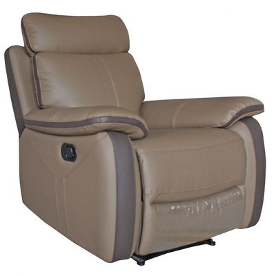 Arlington 3+2+1-Seater Faux Leather Manual Recliner – Tan – With 2-Year Warranty