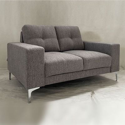 Gilbert Fabric 6-Seater Sofa Set – Grey – With 2-Year Warranty