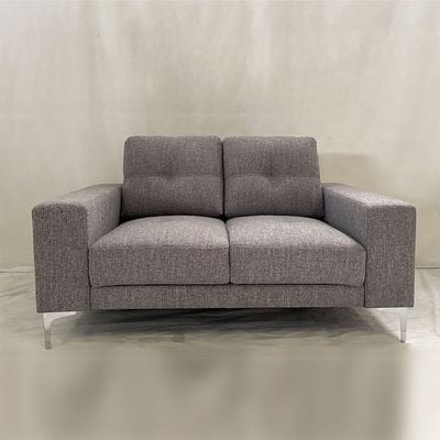 Gilbert Fabric 6-Seater Sofa Set – Grey – With 2-Year Warranty