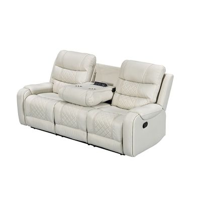 Fremont 3+2+1 Seater Fabric Recliner Set - Beige