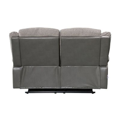 Greensboro 2 Seater Fabric Manual Motion Recliner - Dark Grey