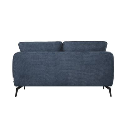Sofia 5-Seater Fabric Sofa Set - Dark Blue - With 2-Year Warranty
