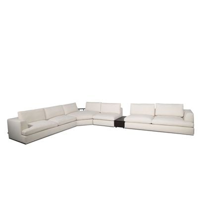 Paddington Modular Sectional Sofa-Ivory-with 2-Year Warranty