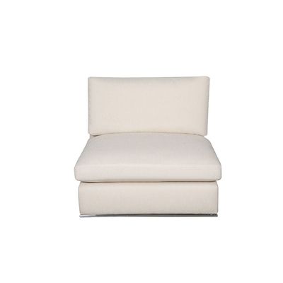 Paddington 1-Seater Armless Fabric Modular Sofa – Ivory