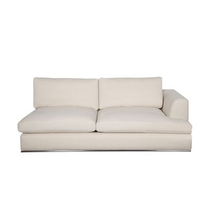 Paddington 2-Seater Right-Arm Fabric Modular Sofa – Ivory