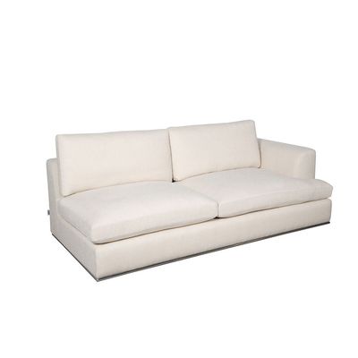 Paddington 2-Seater Right-Arm Fabric Modular Sofa – Ivory