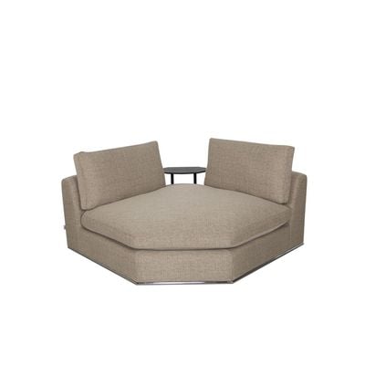 Paddington 7-Seater Modular Sectional Sofa - Mélange Brown - With 2-Year Warranty