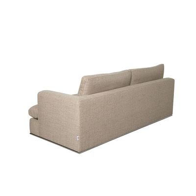 Paddington 2-Seater Right-Arm Fabric Modular Sofa - Mélange Brown