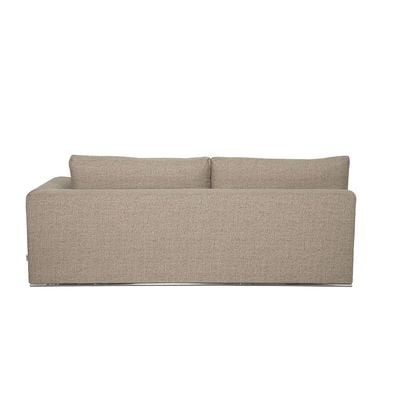 Paddington 2-Seater Right-Arm Fabric Modular Sofa - Mélange Brown