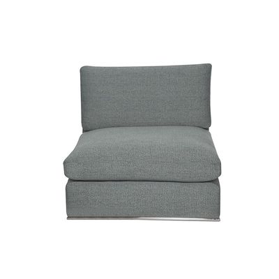 Paddington 1-Seater Armless Fabric Modular Sofa - Teal Green