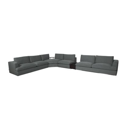 Paddington Modular Sectional Sofa-Teal Green-with 2-Year Warranty