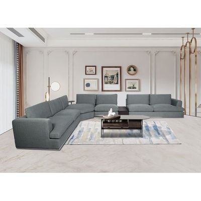 Paddington 7-Seater Modular Sectional Sofa - Teal Green - With 2-Year Warranty