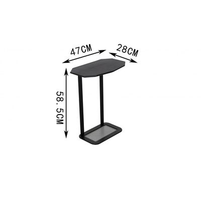 Paddington Service Table - Black - With 2-Year Warranty