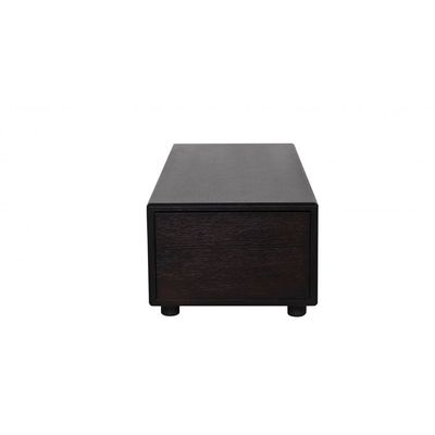 Paddington Mid-Unit Table with Storage - Black - With 2-Year Warranty