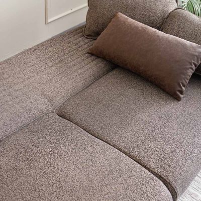 Foxton 3-Seater Fabric Sofa Bed - Choco Brown - With 2-Year Warranty