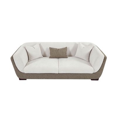 Darfield 2-Seater Fabric Sofa - Beige - With 2-Years Warranty
