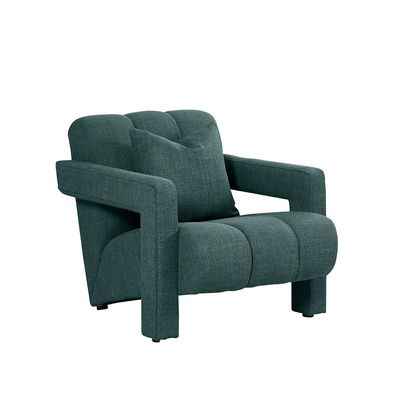 بيكستون - أريكة قماشية بمقعد واحد - أخضر مخضر - مع ضمان مدة عامين