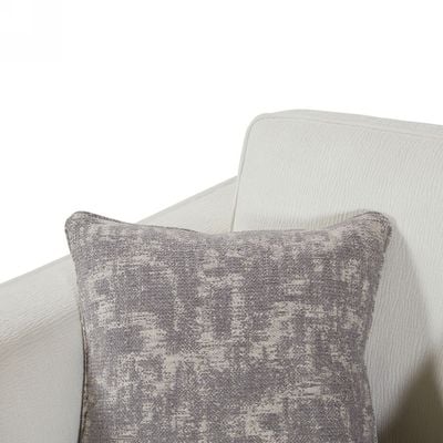 Hades 2 Seater Fabric Sofa - Milky White