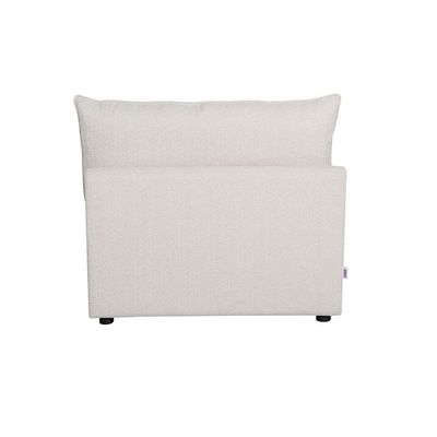 Napoleon Armless 1-Seater Fabric Modular Sofa – Beige - With 2-Year Warranty