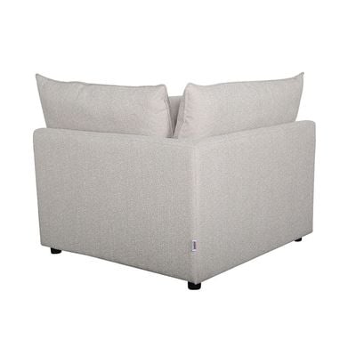 Napoleon 1-Seater Corner Fabric Modular Sofa – Beige - With 2-Year Warranty