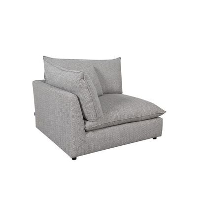 Napoleon 4-Seater Fabric Modular Sectional Sofa - Grey - With 2-Year Warranty