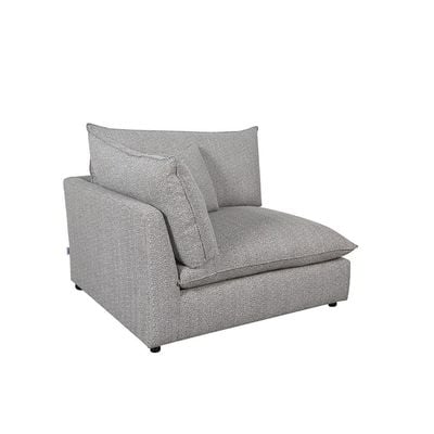 Napoleon 4-Seater Fabric Modular Sectional Sofa - Grey - With 2-Year Warranty