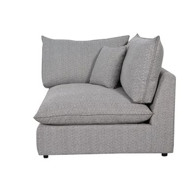 Napoleon 4-Seater Fabric Modular Sectional Sofa - Grey - With 2-Year Warranty